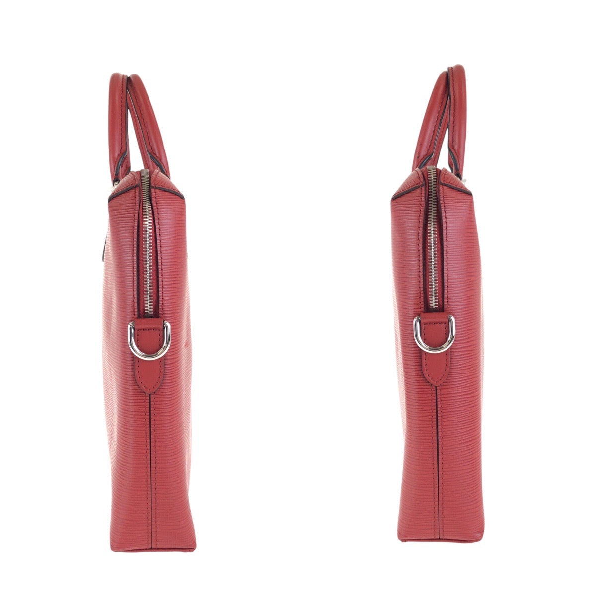 17149
LOUIS VUITTON ルイヴィトン エピ ポルトドキュマン ジュール カスティリアンレッド シルバー金具 レザー ビジネスバッグ ブリーフケース 2way  メンズ AB56