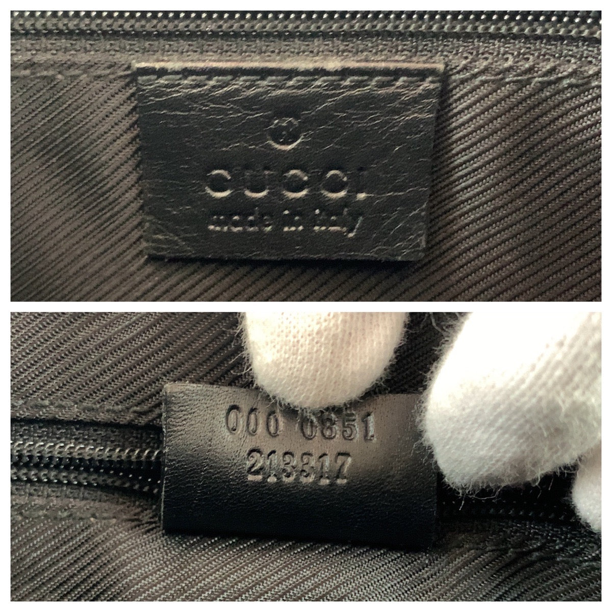 17150
GUCCI グッチ ブラック 黒 シルバー金具 GGキャンバス 000 0351 ハンドバッグ ミニボストンバッグ  レディース AB30