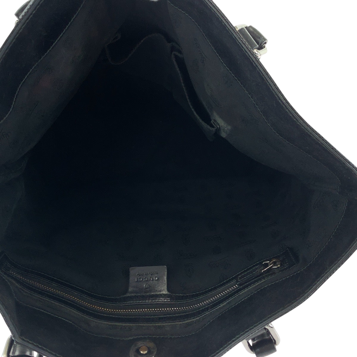 17169
GUCCI グッチ GGインプリメ ブラック 黒 シルバー金具 PVC 229848 トートバッグ ショルダーバッグ  メンズ AB32