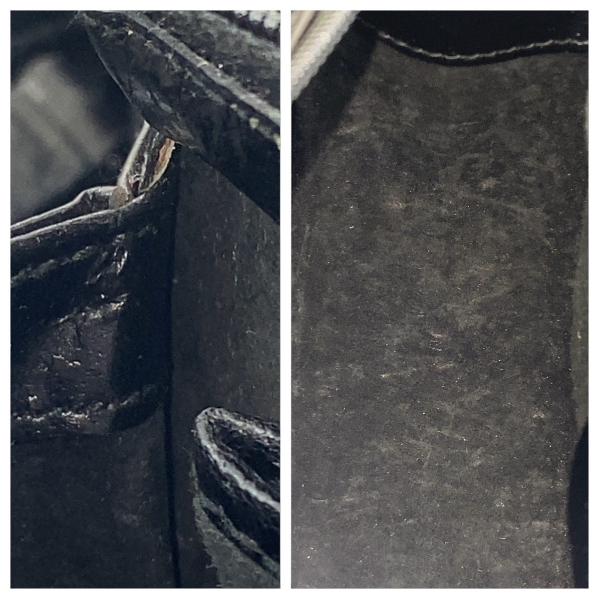 17179
GUCCI グッチ ヴィンテージ オールドグッチ ブラック 黒 ゴールド金具 レザー 007 113 0108 斜め掛け ショルダーバッグ レディース A46