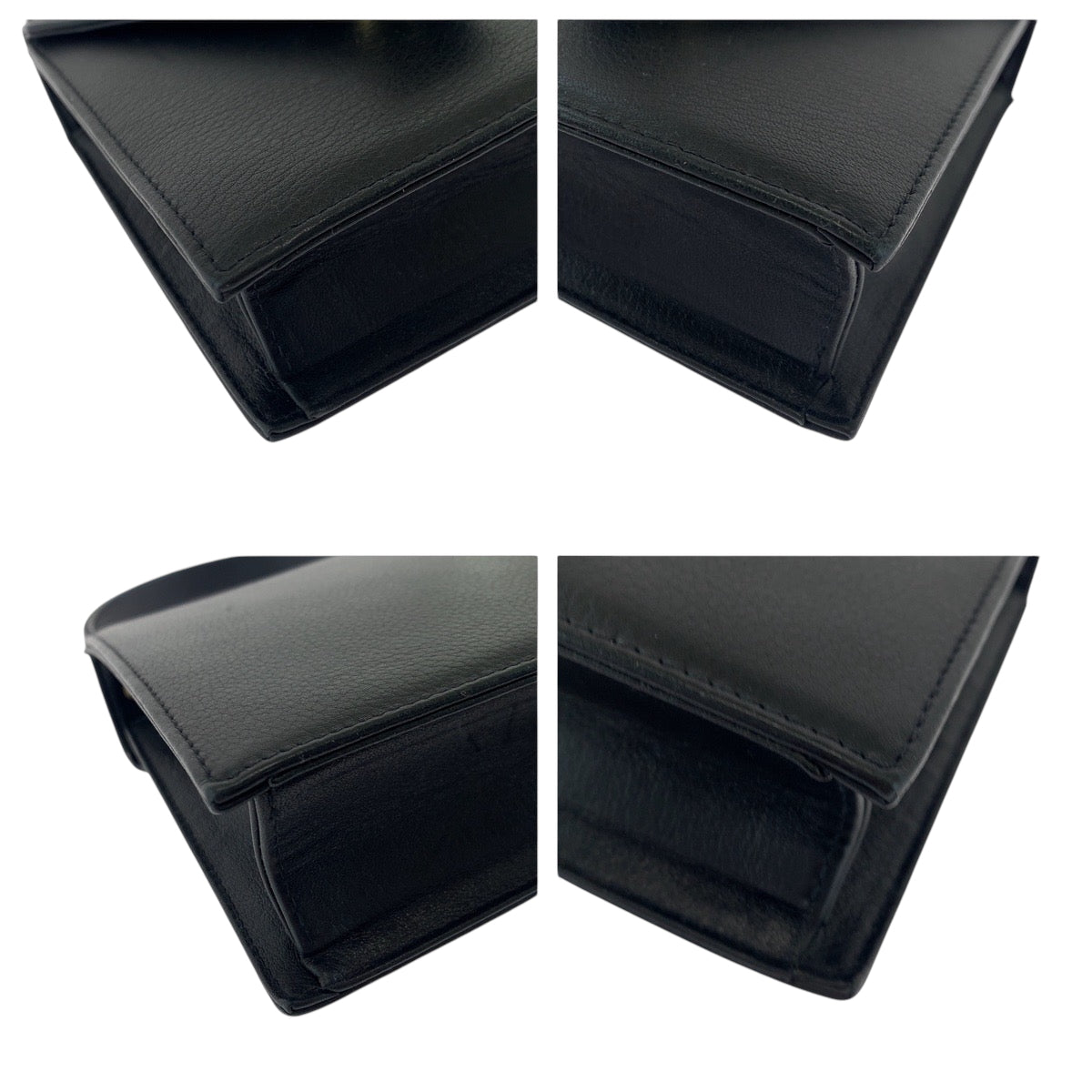 17189
MCM エム シー エム ヴィンテージ ブラック 黒 ゴール金具 レザー A0172 ショルダーバッグ ハンドバッグ 2way  レディース ABP50