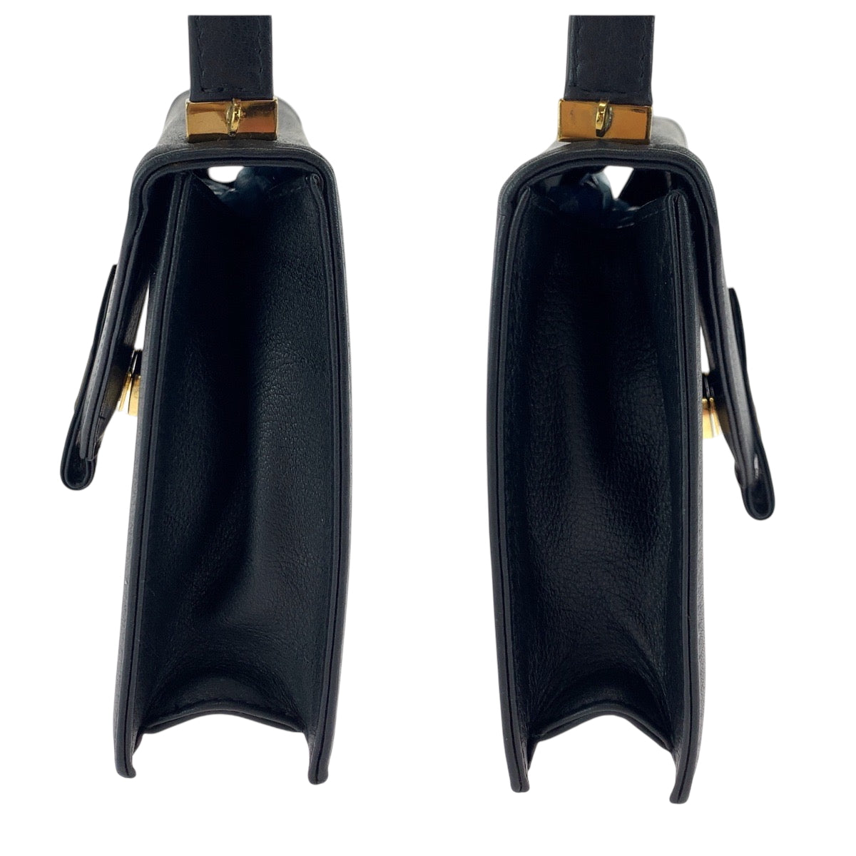 17189
MCM エム シー エム ヴィンテージ ブラック 黒 ゴール金具 レザー A0172 ショルダーバッグ ハンドバッグ 2way  レディース ABP50