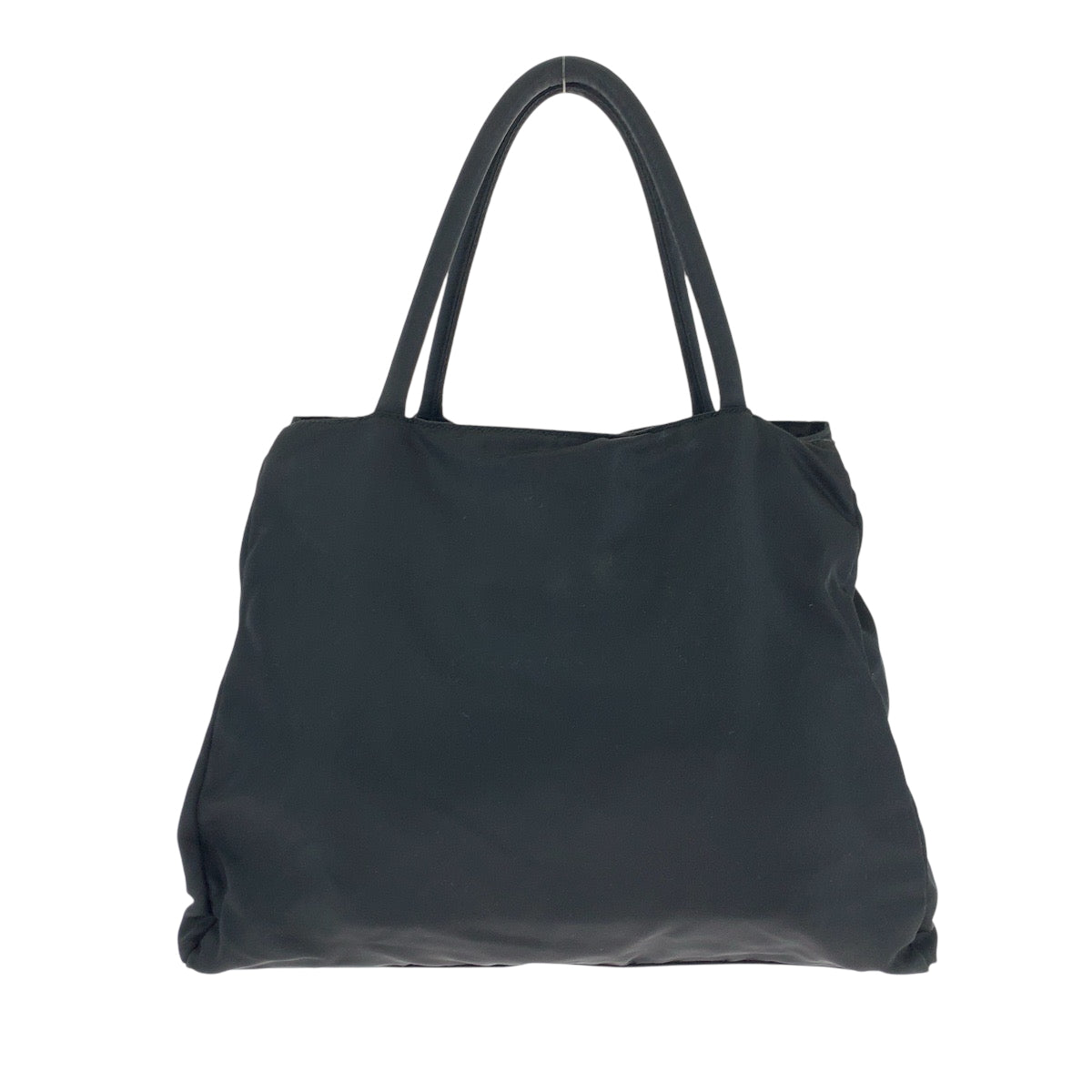 17198
PRADA プラダ テスート 三角ロゴプレート ブラック 黒 シルバー金具 ナイロン トートバッグ ハンドバッグ ショルダーバッグ  レディース AB26