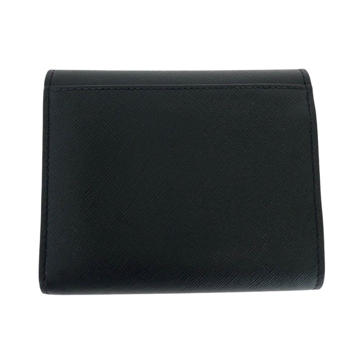17206
MARNI マルニ サフィアーノ ブラック 黒 ゴールド金具 レザー PFMO0052U2 折財布 コンパクトウォレット  レディース AB9
