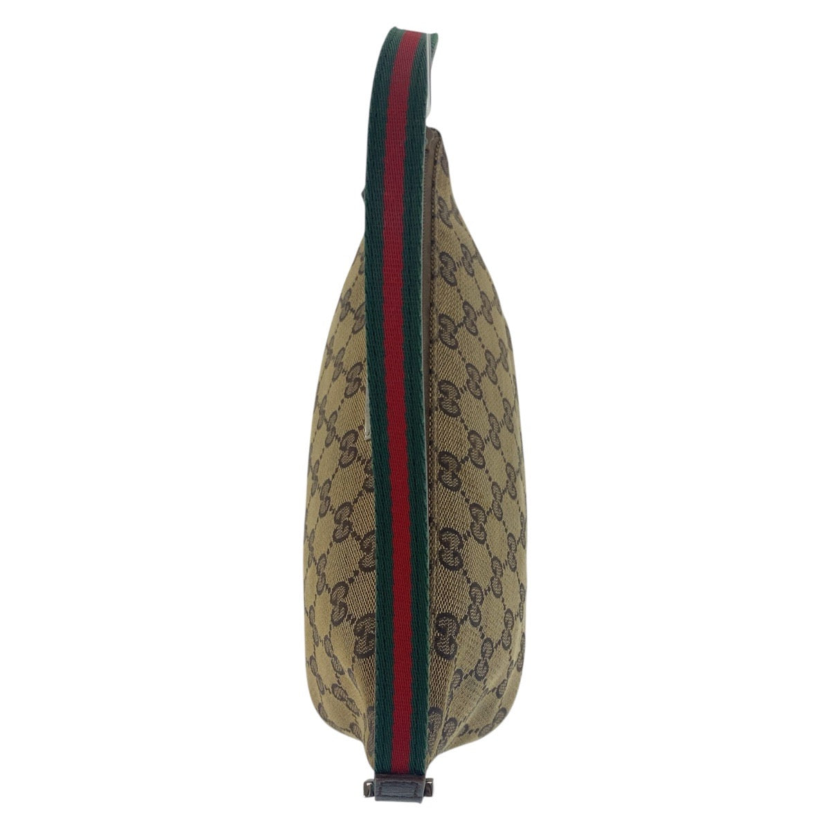 17213
GUCCI グッチ シェリーライン ベージュ ブラウン GGキャンバス 141809 ハンドバッグ アクセサリーポーチ  レディース