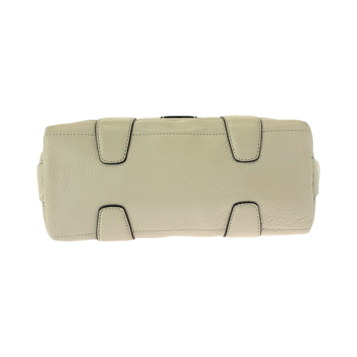 17219
COACH コーチ シグネチャー ホワイト ゴールド金具 レザー 30152 ショルダーバッグ ハンドバッグ  レディース AB5