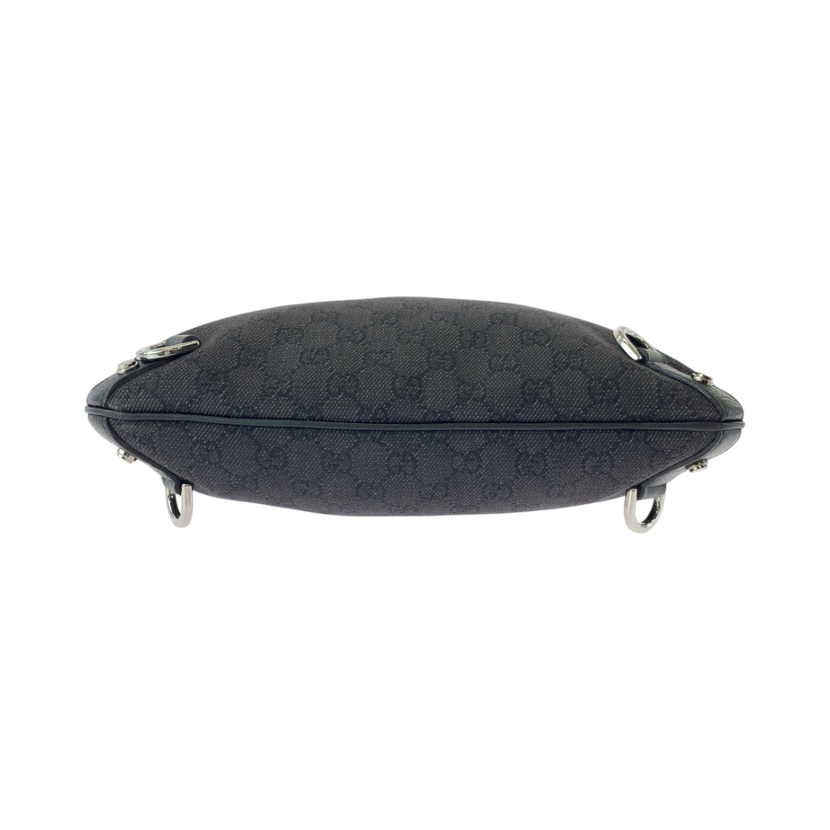 17221
GUCCI グッチ アビー ブラック 黒 シルバー金具 GGキャンバス 268642 ショルダーバッグ ポシェット  レディース ABP39