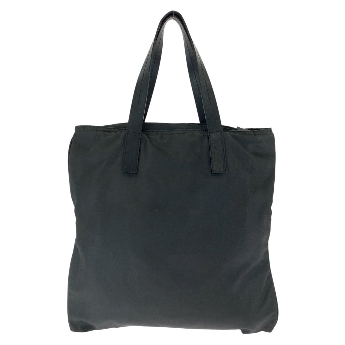 17223
PRADA プラダ テスート 三角ロゴプレート ブラック 黒 シルバー金具 ナイロン トートバッグ ショルダーバッグ  レディース