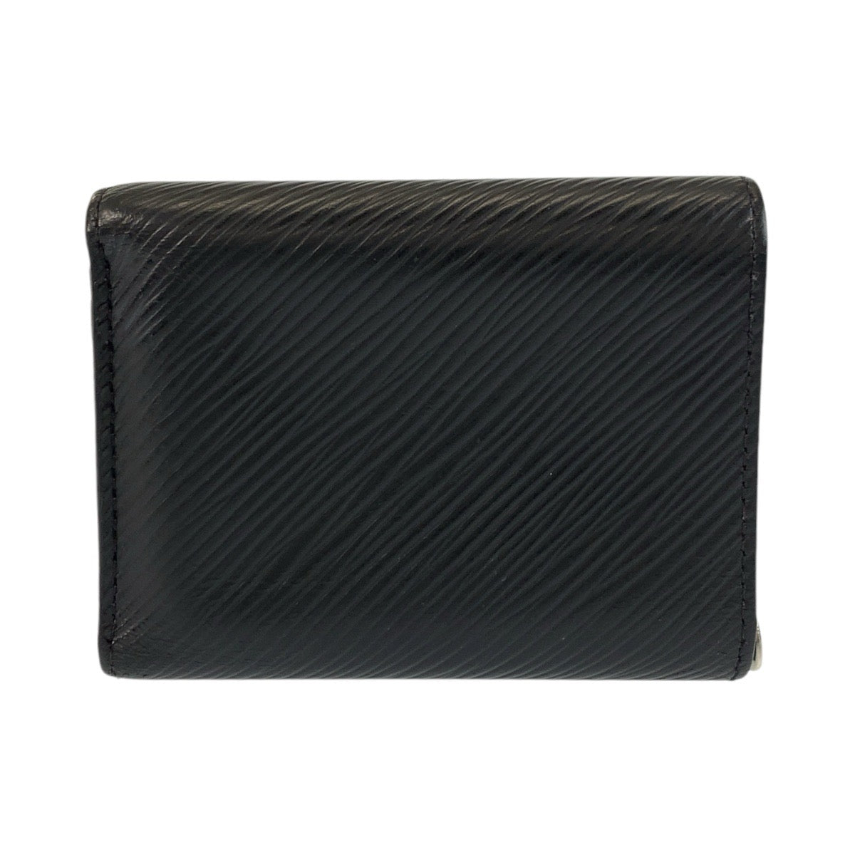 17240
LOUIS VUITTON ルイヴィトン エピ ポルトフォイユ ツイスト ノワール ブラック 黒 シルバー金具 レザー M63322 折財布 コンパクトウォレット  レディース