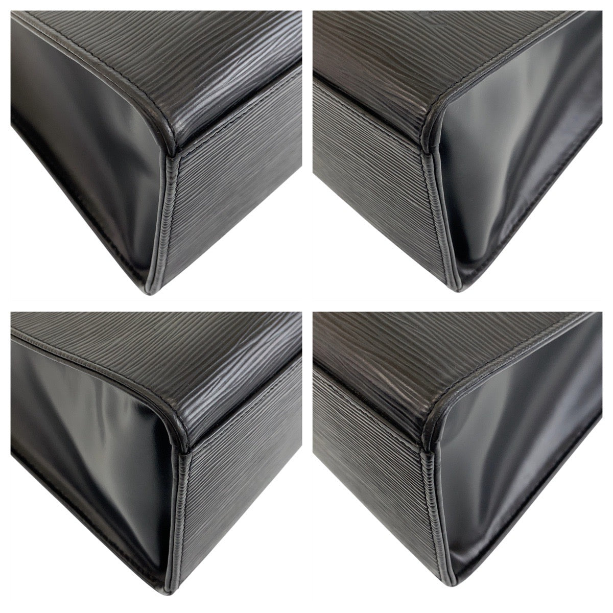 17242
LOUIS VUITTON ルイヴィトン エピ ジェモ ノワール ブラック 黒 レザー M52452 トートバッグ ショルダーバッグ レディース A65