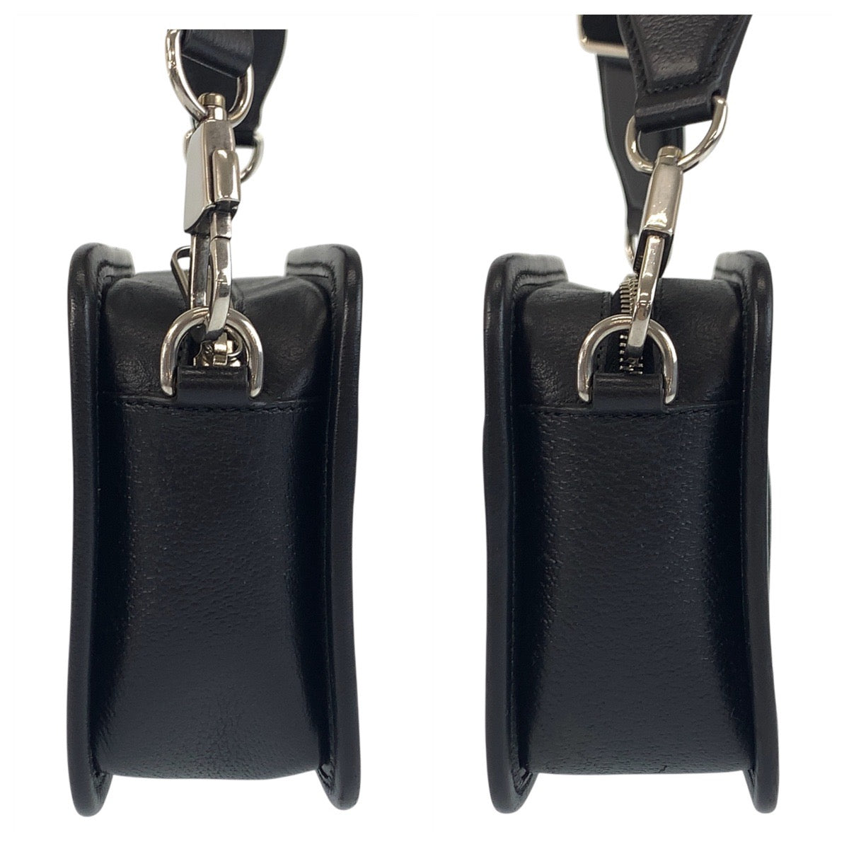 17243
GUCCI グッチ ジャンボGG ブラック 黒 シルバー金具 キャンバス / レザー 696075 ショルダーバッグ ポシェット 男女兼用  メンズ A120