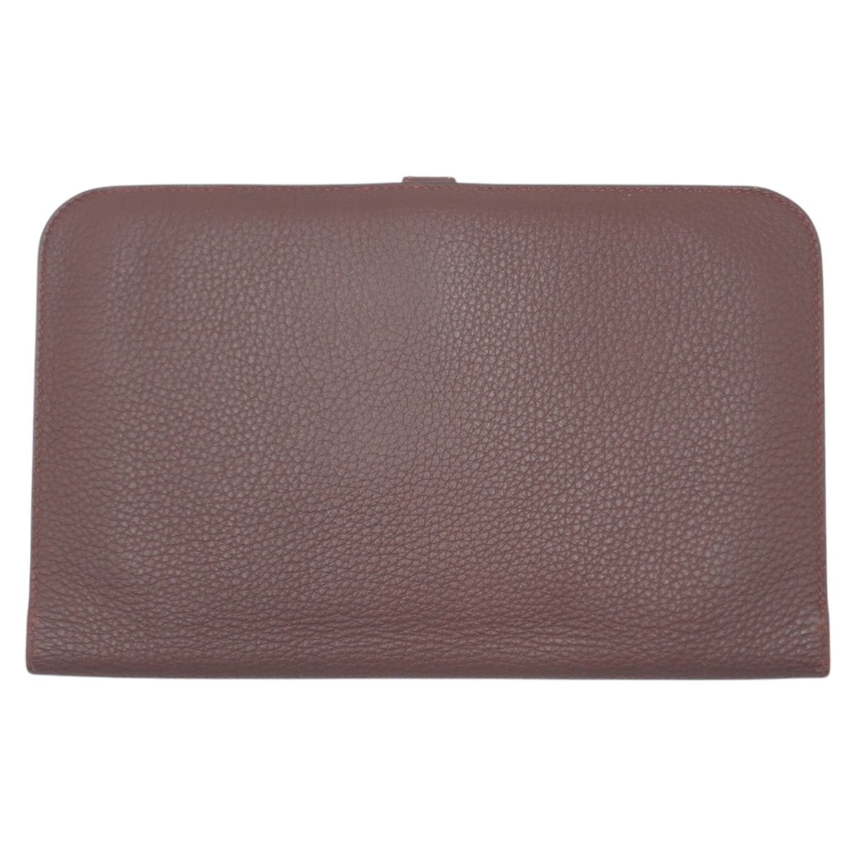 17248
HERMES エルメス ドゴンM ブラウン ゴールド金具 トゴ 長財布 ロングウォレット 男女兼用 □A刻印  レディース ABP55