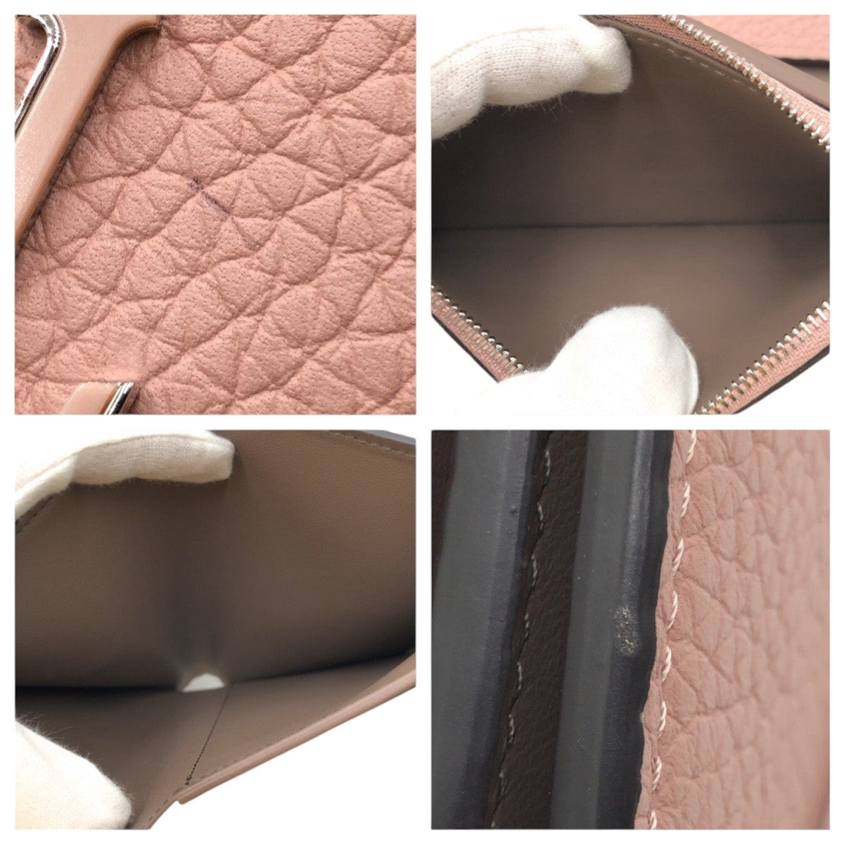 17250
LOUIS VUITTON ルイヴィトン トリヨン ポルトフォイユ カプシーヌ ピンク マグノリア レザー M62156 三つ折り財布 折財布 コンパクトウォレット レディース ABP28