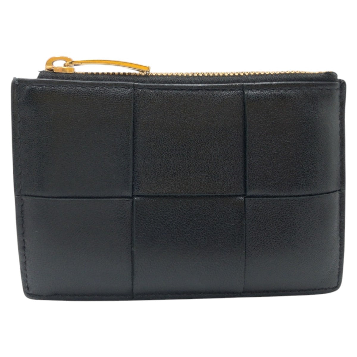 17253
BOTTEGAVENETA ボッテガヴェネタ イントレチャート ブラック 黒 レザー コインケース フラグメントケース 小銭入れ 男女兼用  メンズ ABP35