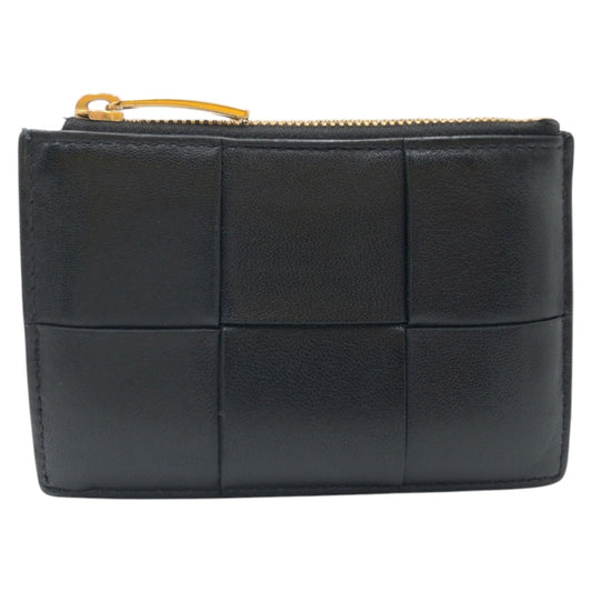 17253
BOTTEGAVENETA ボッテガヴェネタ イントレチャート ブラック 黒 レザー コインケース フラグメントケース 小銭入れ 男女兼用  メンズ ABP35