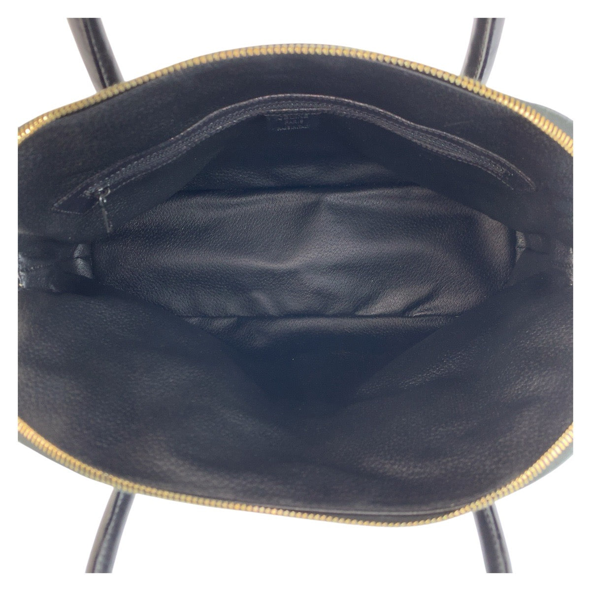 17261
CELINE セリーヌ ヴィンテージ マカダム ブラウン ブラック 黒 ゴールド金具 PVC / レザー MC96 ハンドバッグ  レディース ABP43