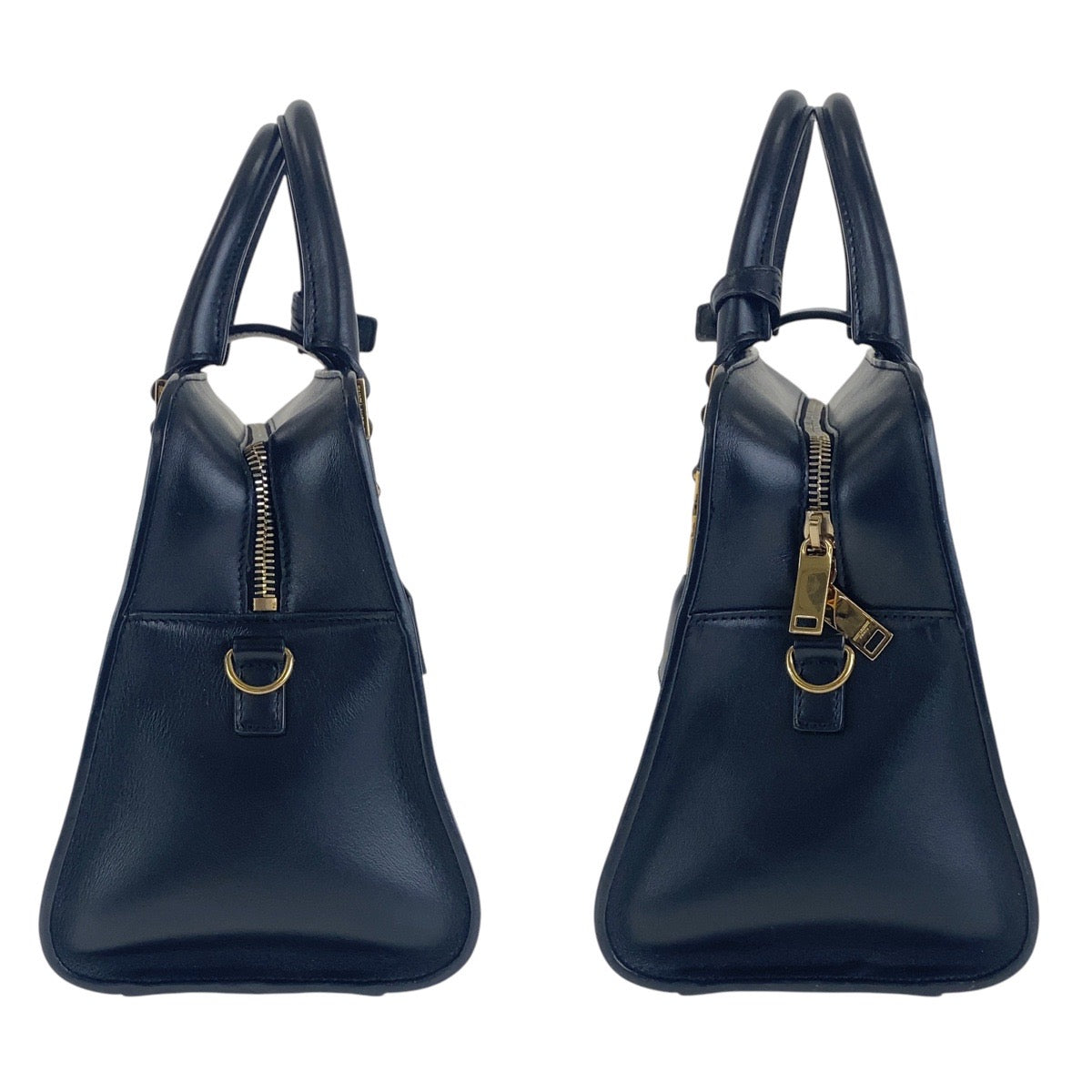 17267
YVES SAINT LAURENT イヴ サンローラン YSL カサンドラ ブラック 黒 ゴールド金具 レザー 568853 トートバッグ ハンドバッグ  レディース ABP78