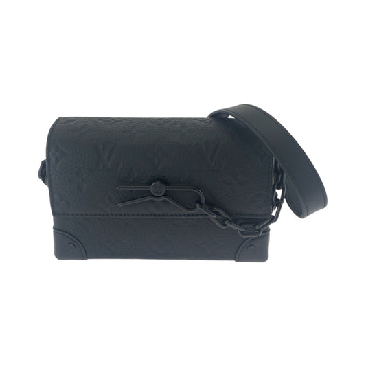 17272
LOUIS VUITTON ルイヴィトン モノグラム スティーマー ウエアラブル ウォレット ノワール ブラック 黒 ブラック金具 レザー M81746 ショルダーバッグ ポシェット  メンズ