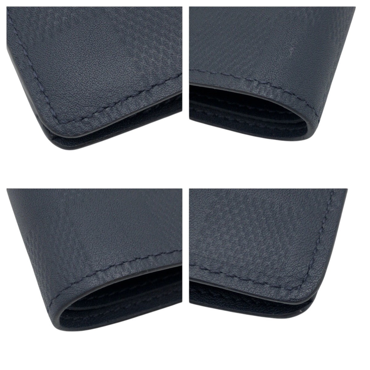 17295
LOUIS VUITTON ルイヴィトン ダミエ アンフィニ ポルトフォイユ ミュルティプル ネイビー コスモス PVC N63123 二つ折り財布 折財布 コンパクトウォレット  メンズ