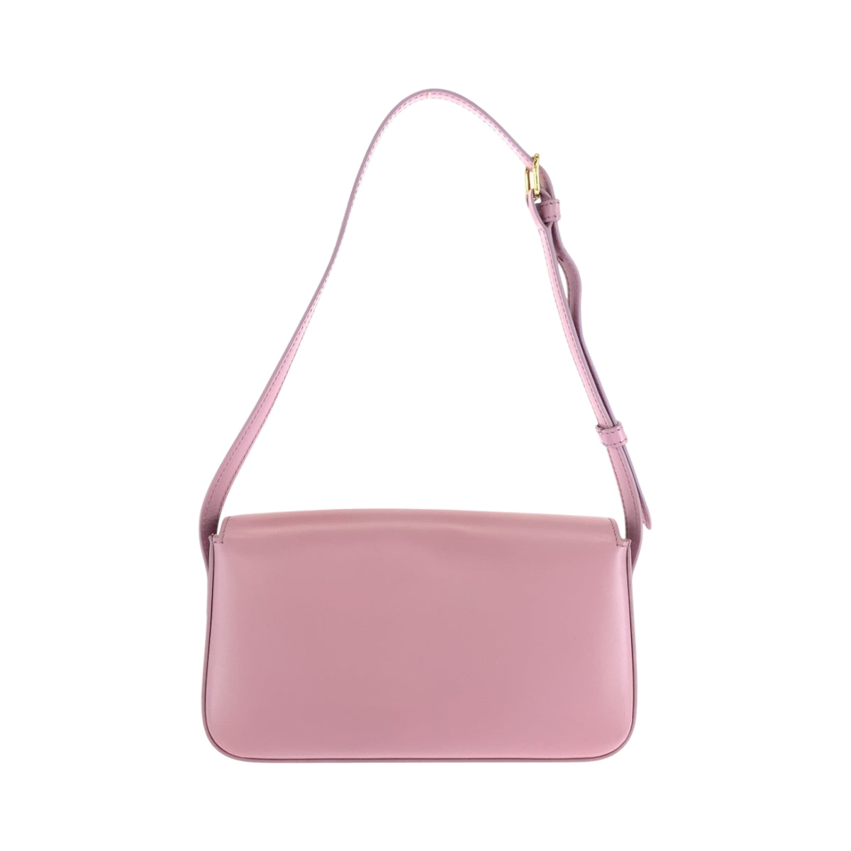17296
CELINE セリーヌ トリオンフ ピンク ゴールド金具 レザー ショルダーバッグ 肩掛け  レディース SA