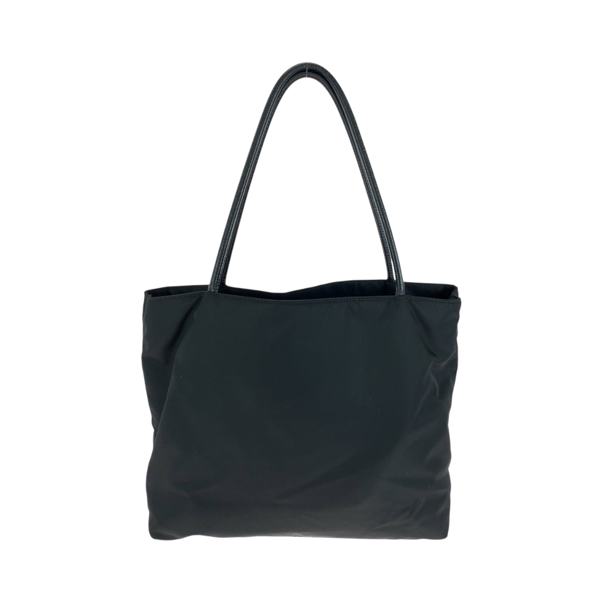 17309
PRADA プラダ テスート 三角ロゴプレート ブラック 黒 ゴールド金具 ナイロン BR3854 トートバッグ ショルダーバッグ  レディース A43