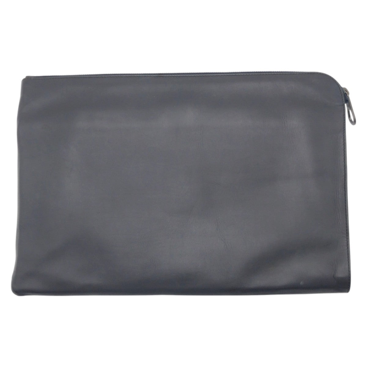 17313
BOTTEGAVENETA ボッテガヴェネタ ネイビー系 ブラック系 カーキ レザー クラッチバッグ セカンドバッグ  メンズ AB45