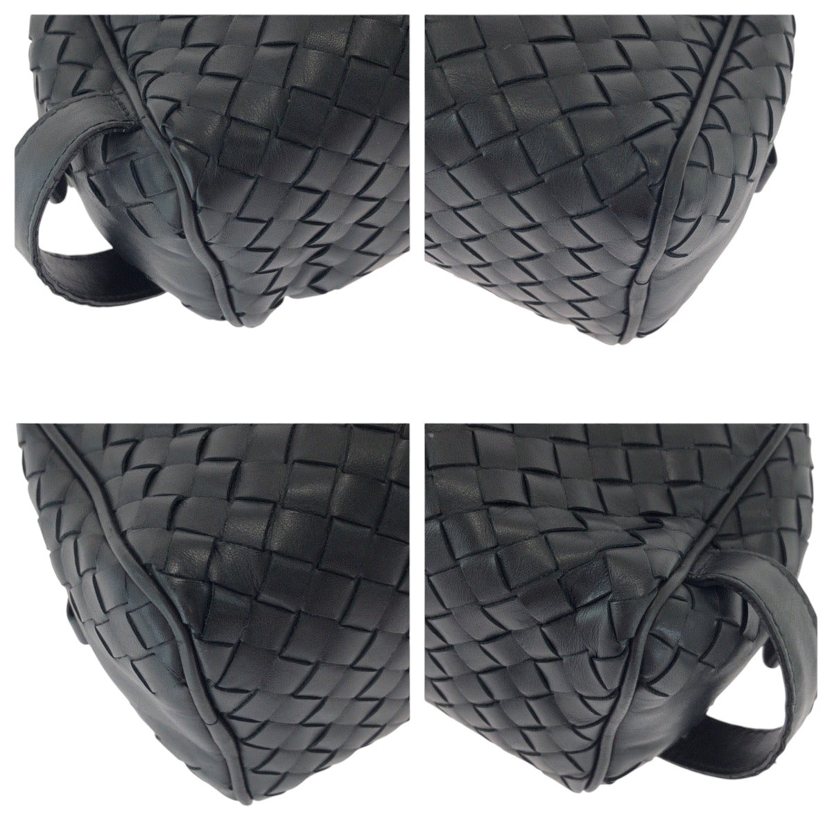17316
BOTTEGAVENETA ボッテガヴェネタ イントレチャート ブラック 黒 シルバー金具 レザー 174361 V4651 1000 セカンドバッグ クラッチバッグ  メンズ ABP48