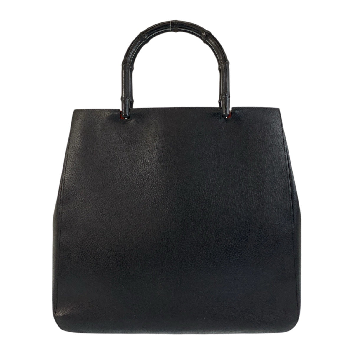 17320
GUCCI グッチ バンブー ブラック 黒 レッド レザー / バンブー 002 1059 ハンドバッグ  レディース ABP36