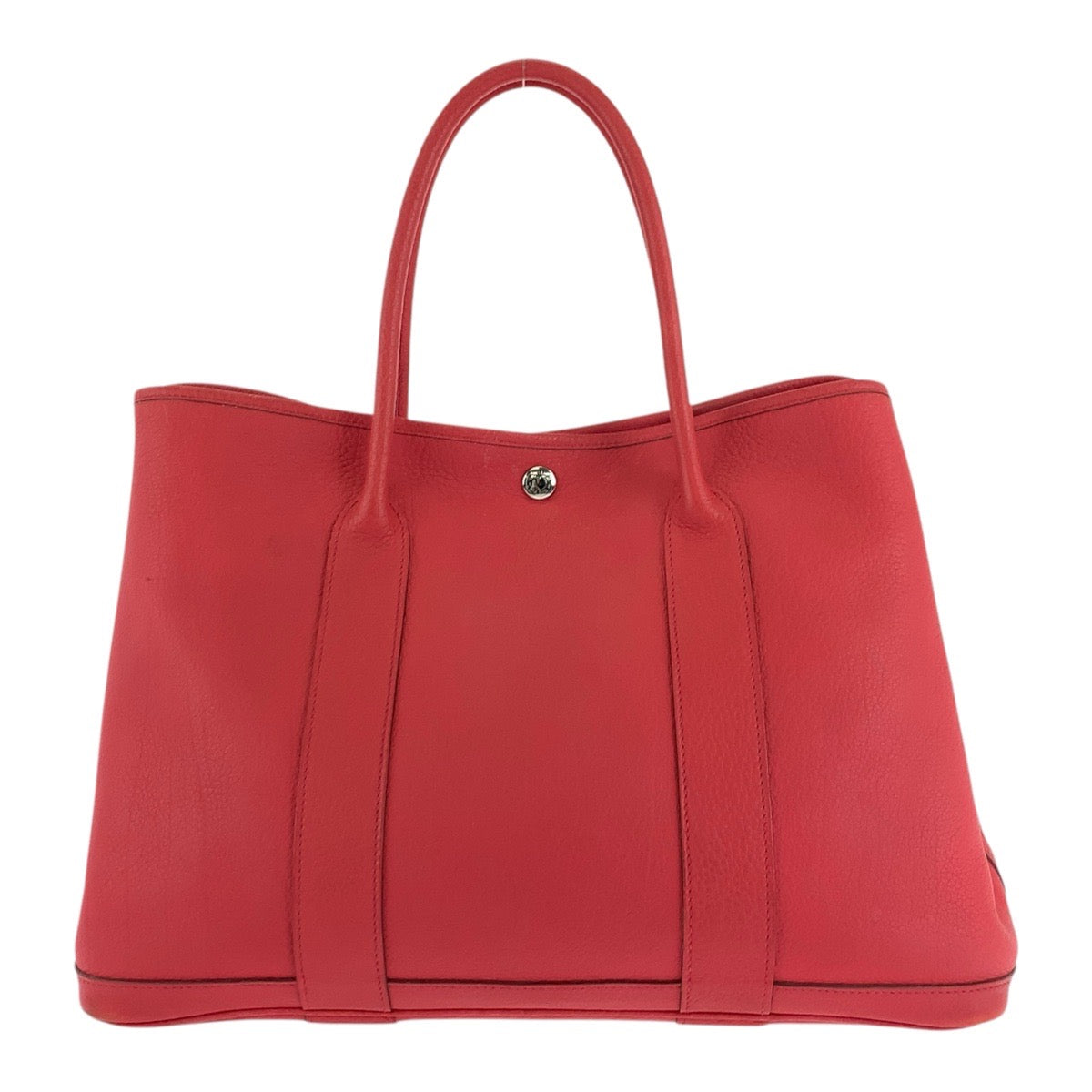 17321
HERMES エルメス ガーデンパーティPM ピンク シルバー金具 ネゴンダ トートバッグ ショルダーバッグ □N刻印  レディース AB190
