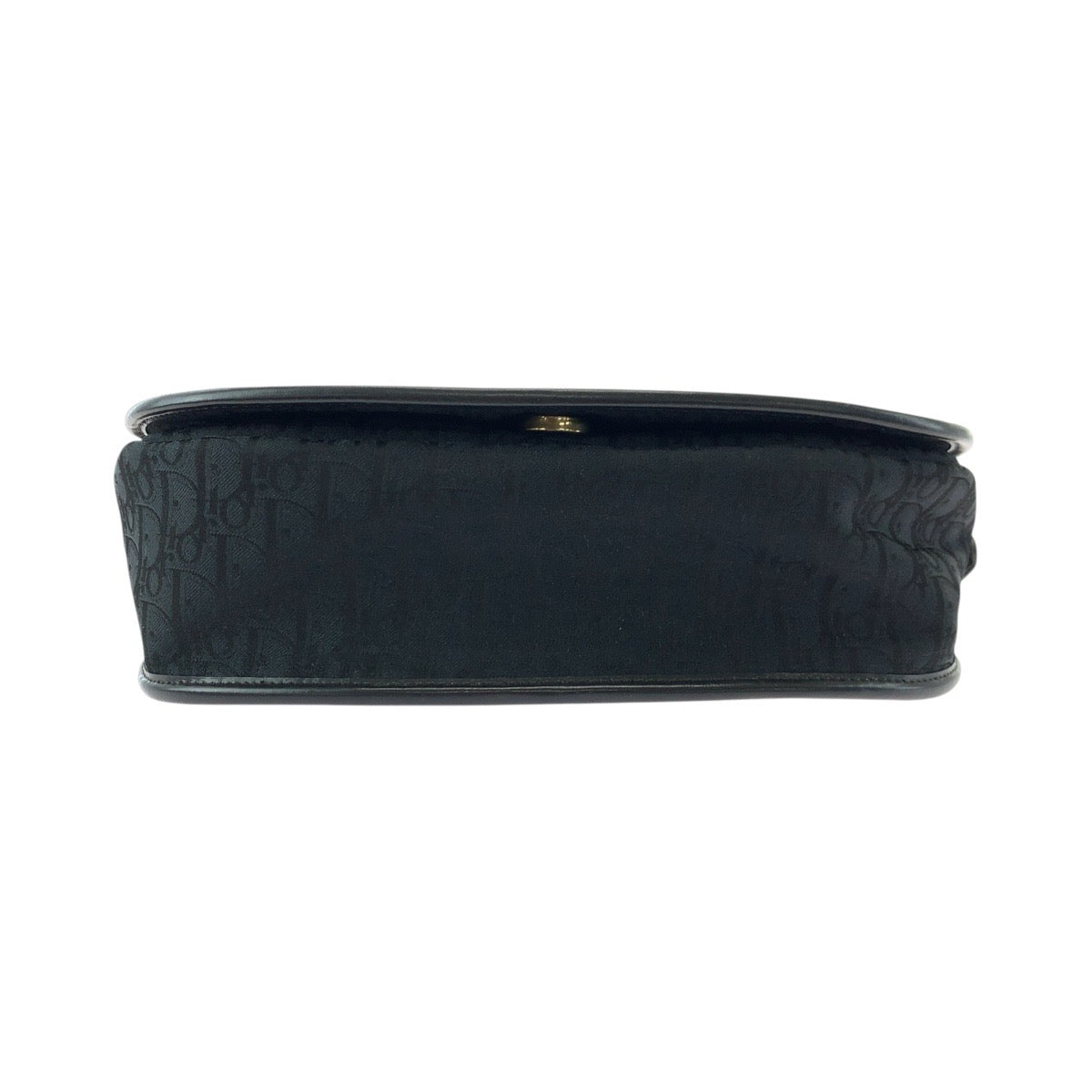 17324
Dior ディオール ヴィンテージ トロッター ブラック 黒 ゴールド金具 キャンバス / レザー ショルダーバッグ ポシェット  レディース ABP40