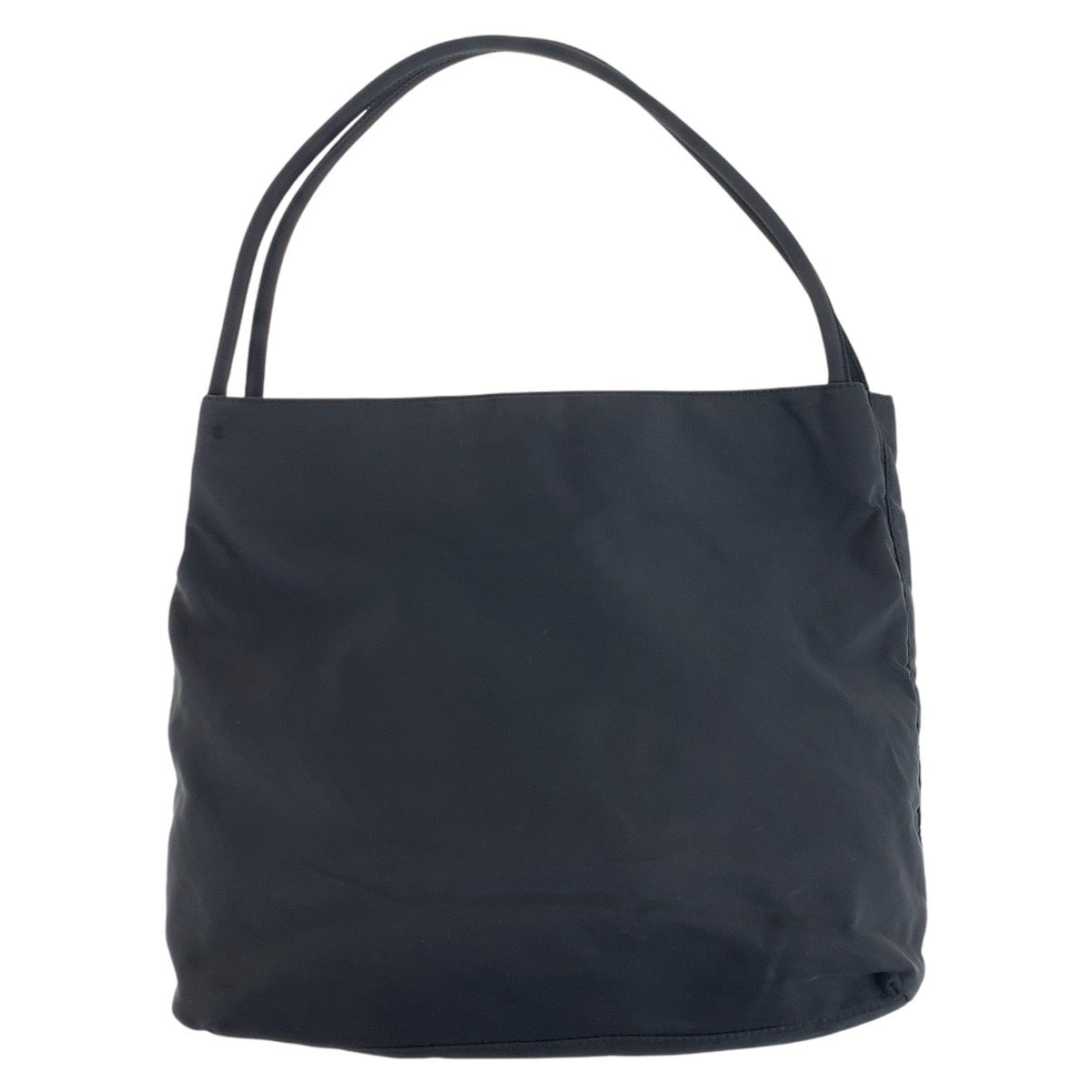 17327
PRADA プラダ テスート 三角ロゴプレート ブラック 黒 シルバー金具 ナイロン トートバッグ ショルダーバッグ  レディース ABP39