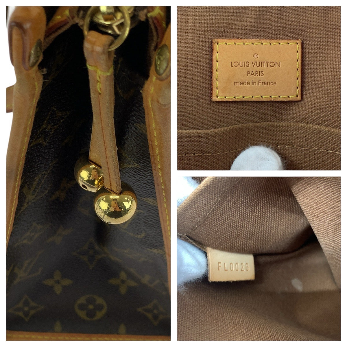 17329
LOUIS VUITTON ルイヴィトン モノグラム ポパンクール オ ブラウン ゴールド金具 PVC / レザー M40007 トートバッグ ショルダーバッグ レディース AB59