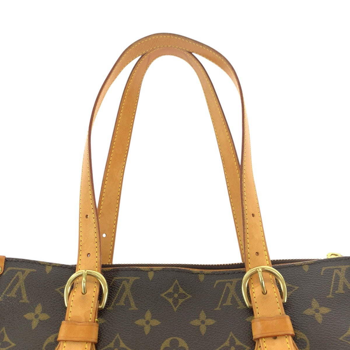17329
LOUIS VUITTON ルイヴィトン モノグラム ポパンクール オ ブラウン ゴールド金具 PVC / レザー M40007 トートバッグ ショルダーバッグ レディース AB59