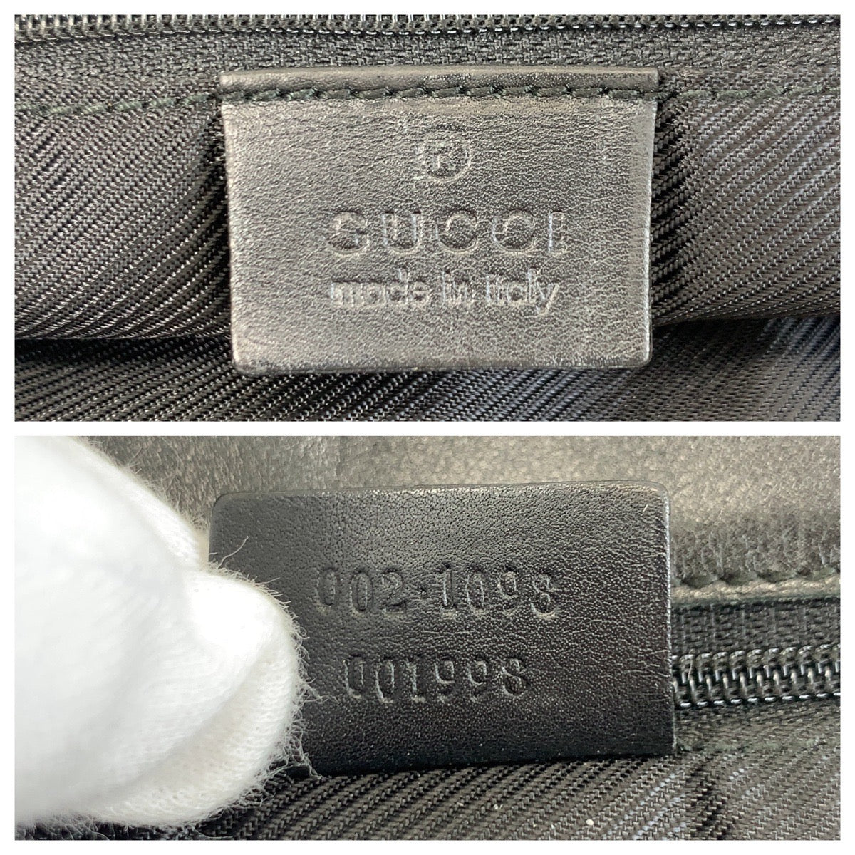 17337
GUCCI グッチ ブラウン ゴールド金具 GGキャンバス / レザー 002 1098 トートバッグ ショルダーバッグ  レディース ABP32