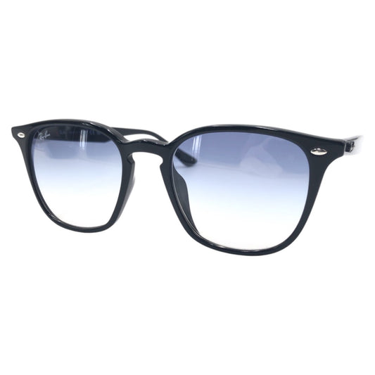 17338
Ray-Ban レイバン ブラック 黒 ライトブルー プラスチック RB4258-F 601/19 サングラス 男女兼用 ウェリントン  レディース A15