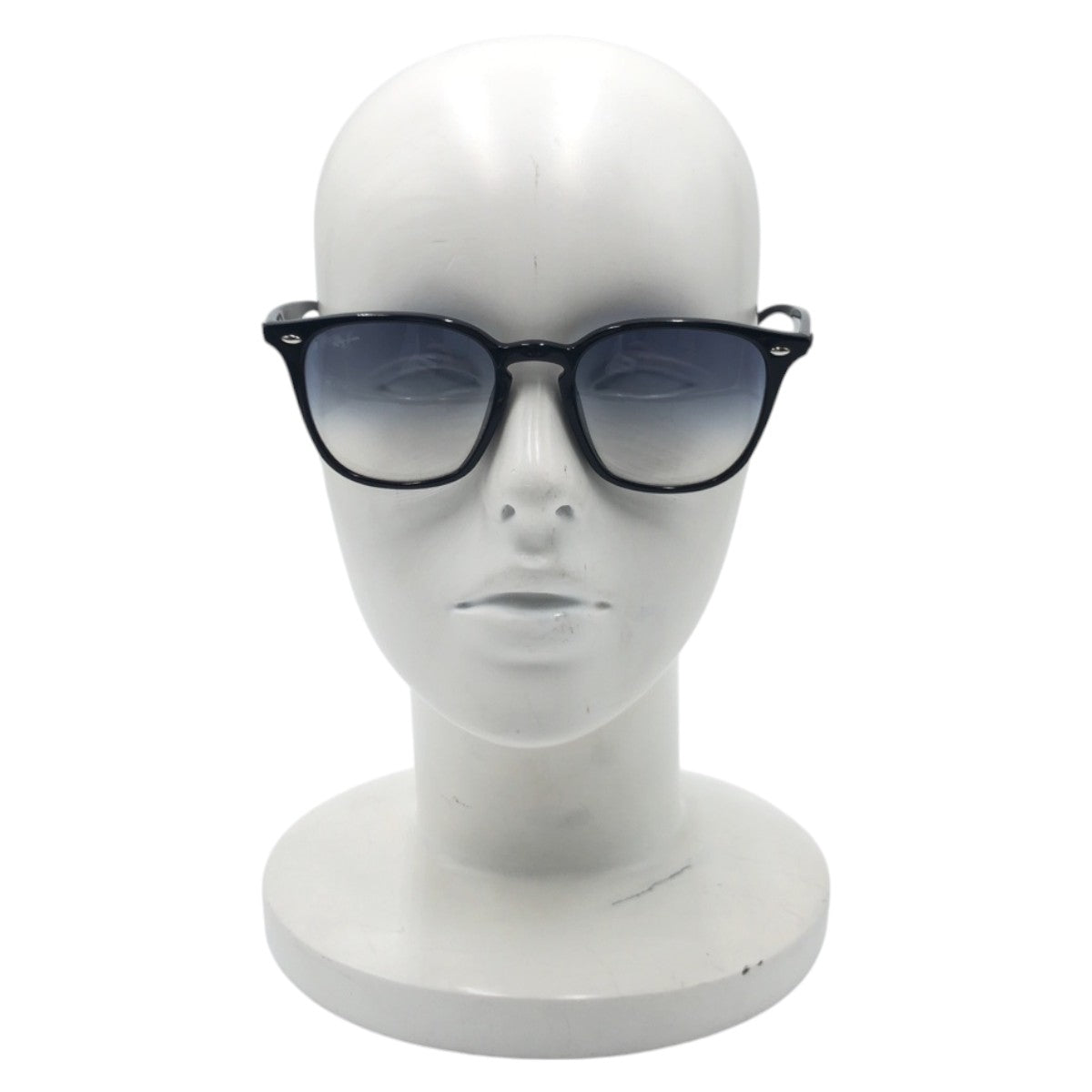 17338
Ray-Ban レイバン ブラック 黒 ライトブルー プラスチック RB4258-F 601/19 サングラス 男女兼用 ウェリントン  レディース A15