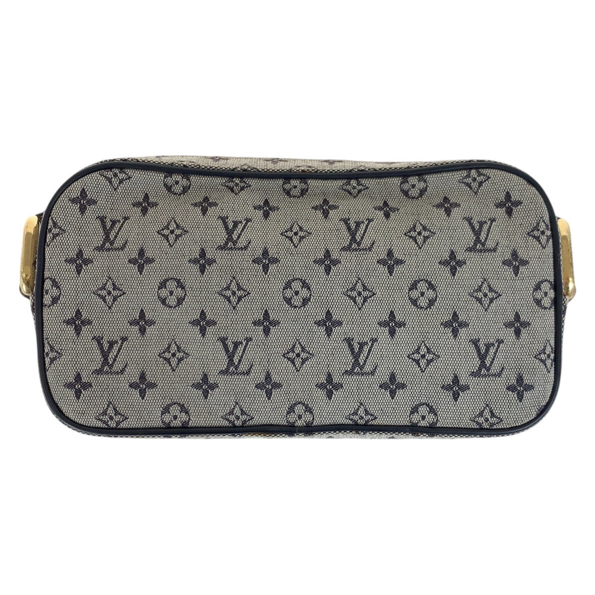 17431
LOUIS VUITTON ルイヴィトン モノグラム ミニ ジュリエット グレー ブラック ゴールド金具 キャンバス / レザー M92217 ショルダーバッグ ポシェット  レディース
