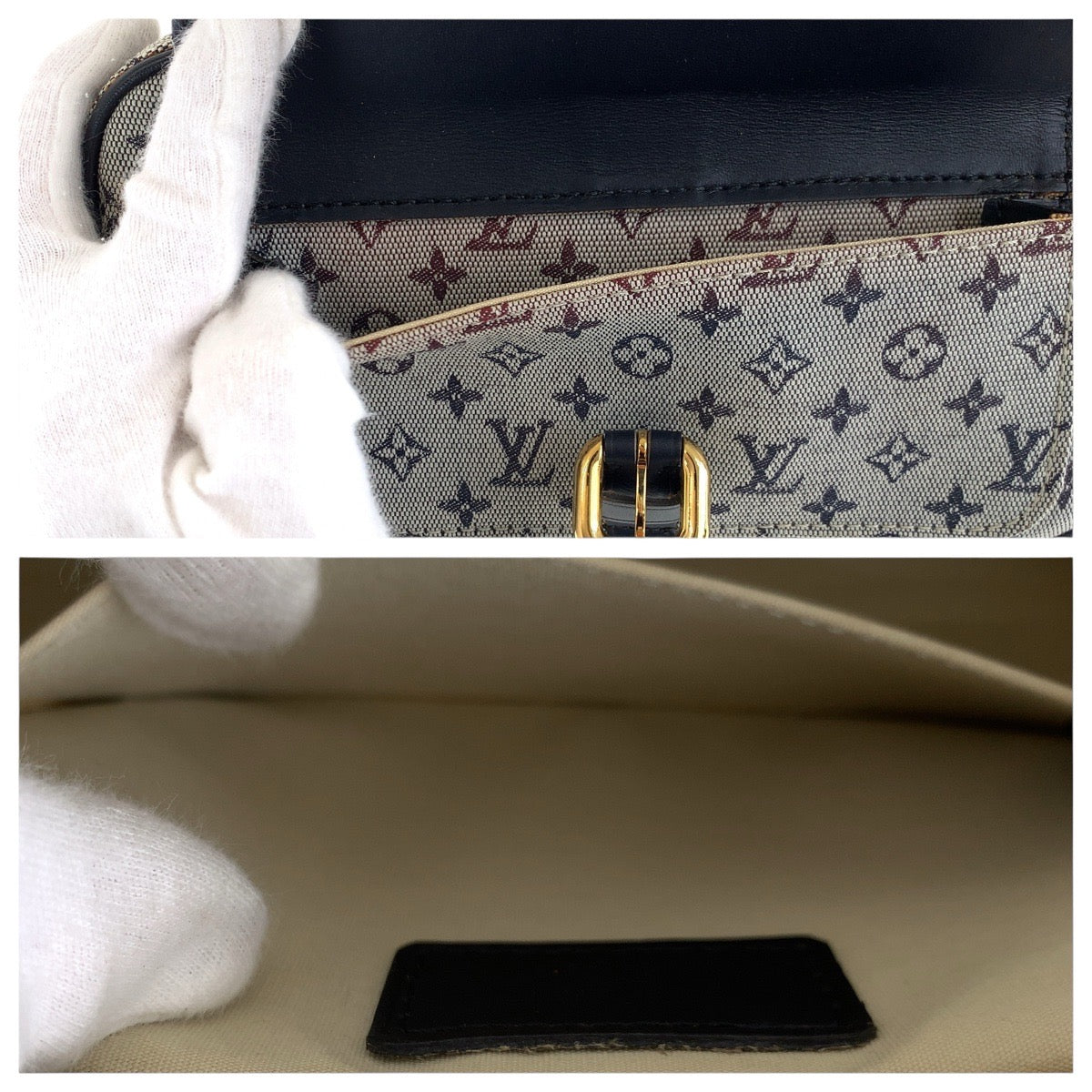 17431
LOUIS VUITTON ルイヴィトン モノグラム ミニ ジュリエット グレー ブラック ゴールド金具 キャンバス / レザー M92217 ショルダーバッグ ポシェット  レディース