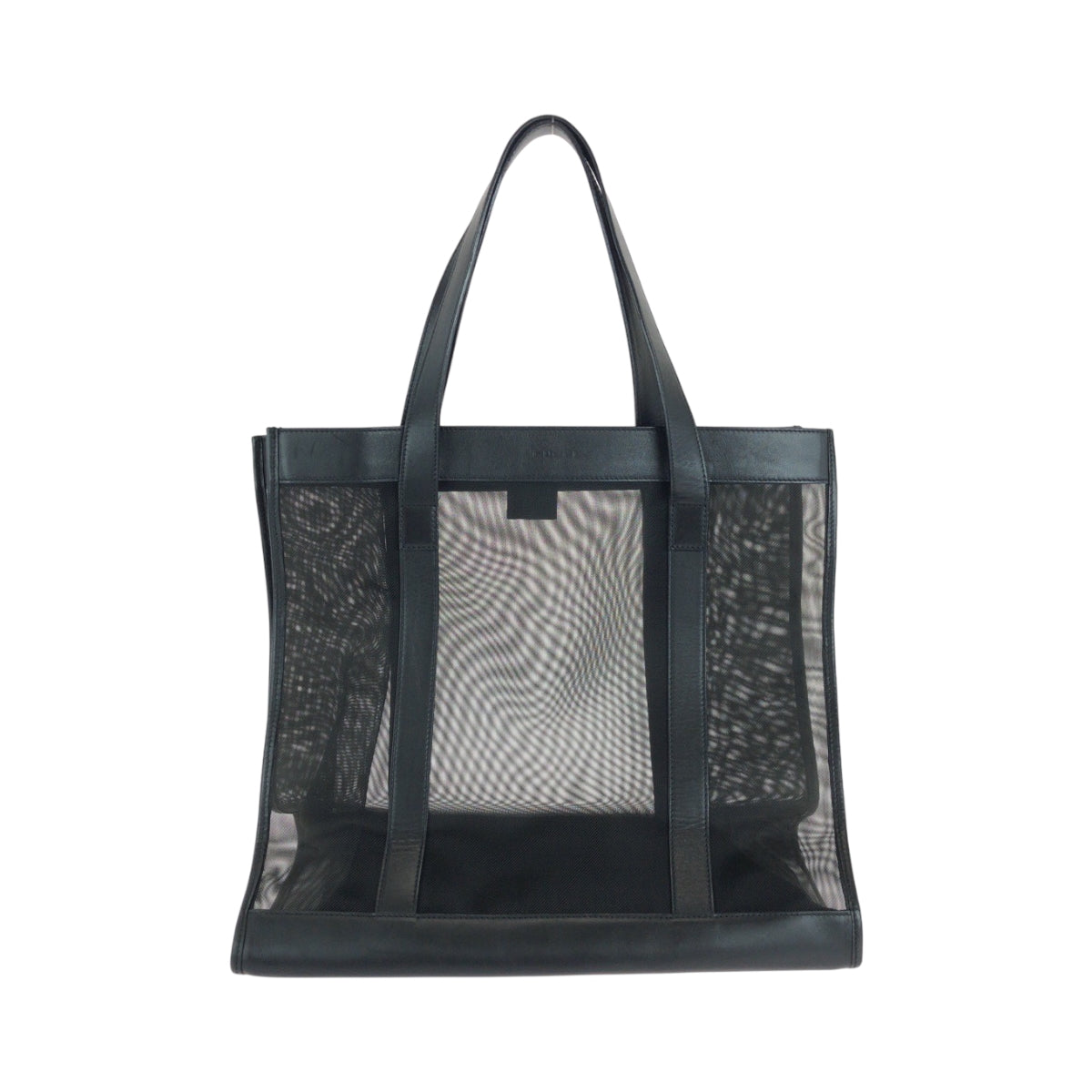 17344
GUCCI グッチ メッシュ ブラック 黒 ナイロン 002 0404 トートバッグ ショルダーバッグ レディース A48