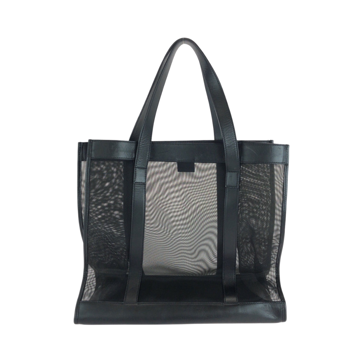 17344
GUCCI グッチ メッシュ ブラック 黒 ナイロン 002 0404 トートバッグ ショルダーバッグ レディース A48