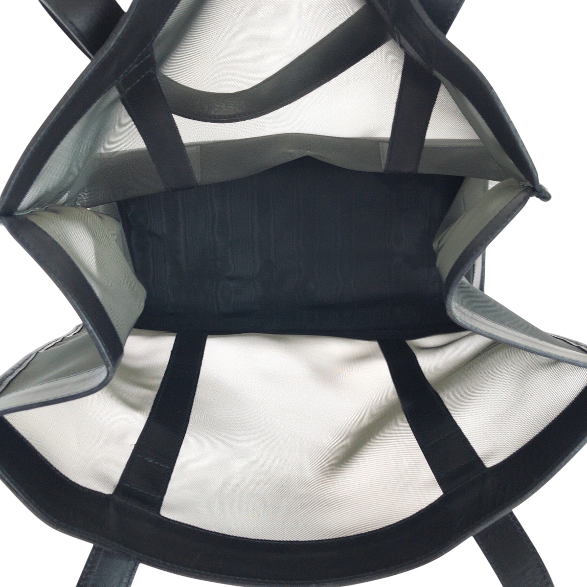 17344
GUCCI グッチ メッシュ ブラック 黒 ナイロン 002 0404 トートバッグ ショルダーバッグ レディース A48