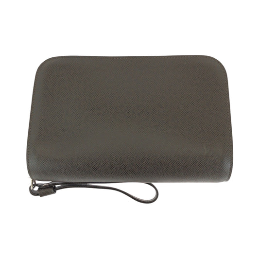 17350
LOUIS VUITTON ルイヴィトン タイガ バイカル ブラウン シルバー金具 タイガ M30188 セカンドバッグ クラッチバッグ  メンズ A40