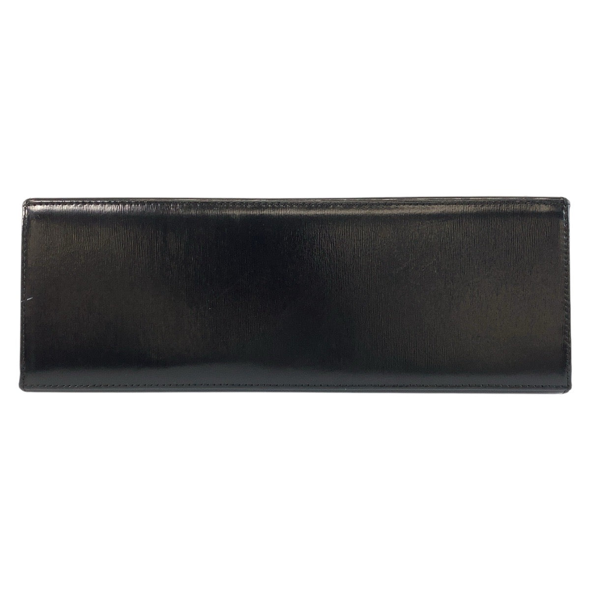 17351
YVES SAINT LAURENT イヴ サンローラン ヴィンテージ YSL ブラック 黒 ゴールド金具 レザー ハンドバッグ  レディース A40