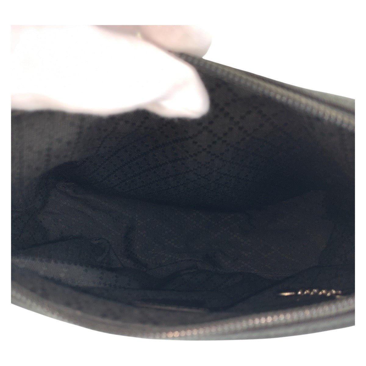 17356
GUCCI グッチ バンブー ブラック 黒 シルバー金具 ナイロン / バンブー 000 0509 ハンドバッグ  レディース ABP16