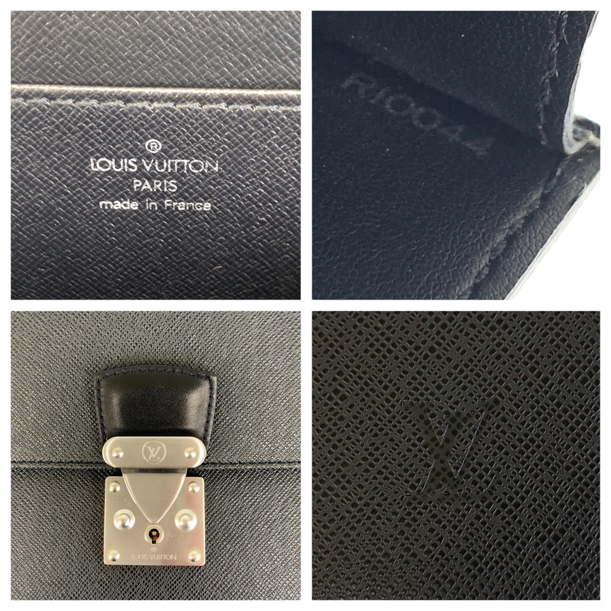 17360
LOUIS VUITTON ルイヴィトン タイガ モスコバ アルドワーズ ブラック 黒 シルバー金具 レザー M30032 ビジネスバッグ ブリーフケース  メンズ