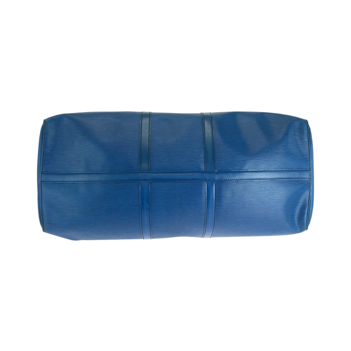 17362
LOUIS VUITTON ルイヴィトン エピ キーポル60 男女兼用 トレドブルー ブルー ゴールド金具 エピレザー M42945 ボストンバッグ ハンドバッグ  レディース AB68