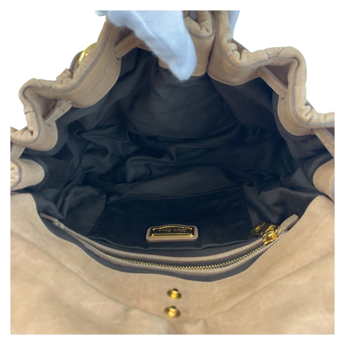 17364
Miu Miu ミュウ ミュウ マテラッセ ブラウン ゴールド金具 レザー ハンドバッグ ショルダーバッグ  レディース ABP43