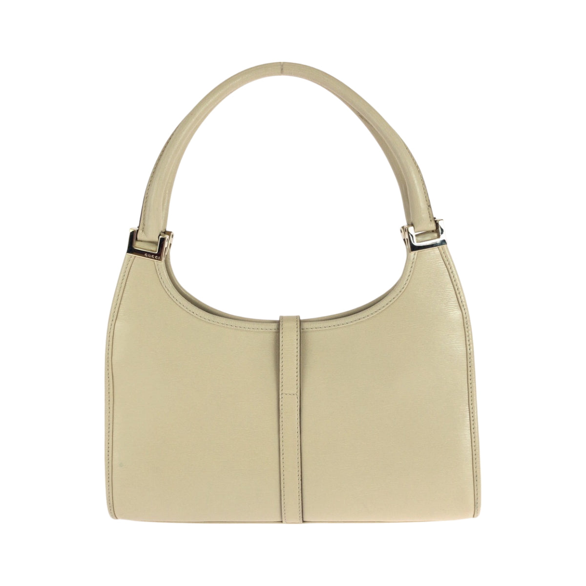 17367
GUCCI グッチ ジャッキー アイボリー ゴールド金具 レザー 002 1068 ワンショルダーバッグ ハンドバッグ  レディース