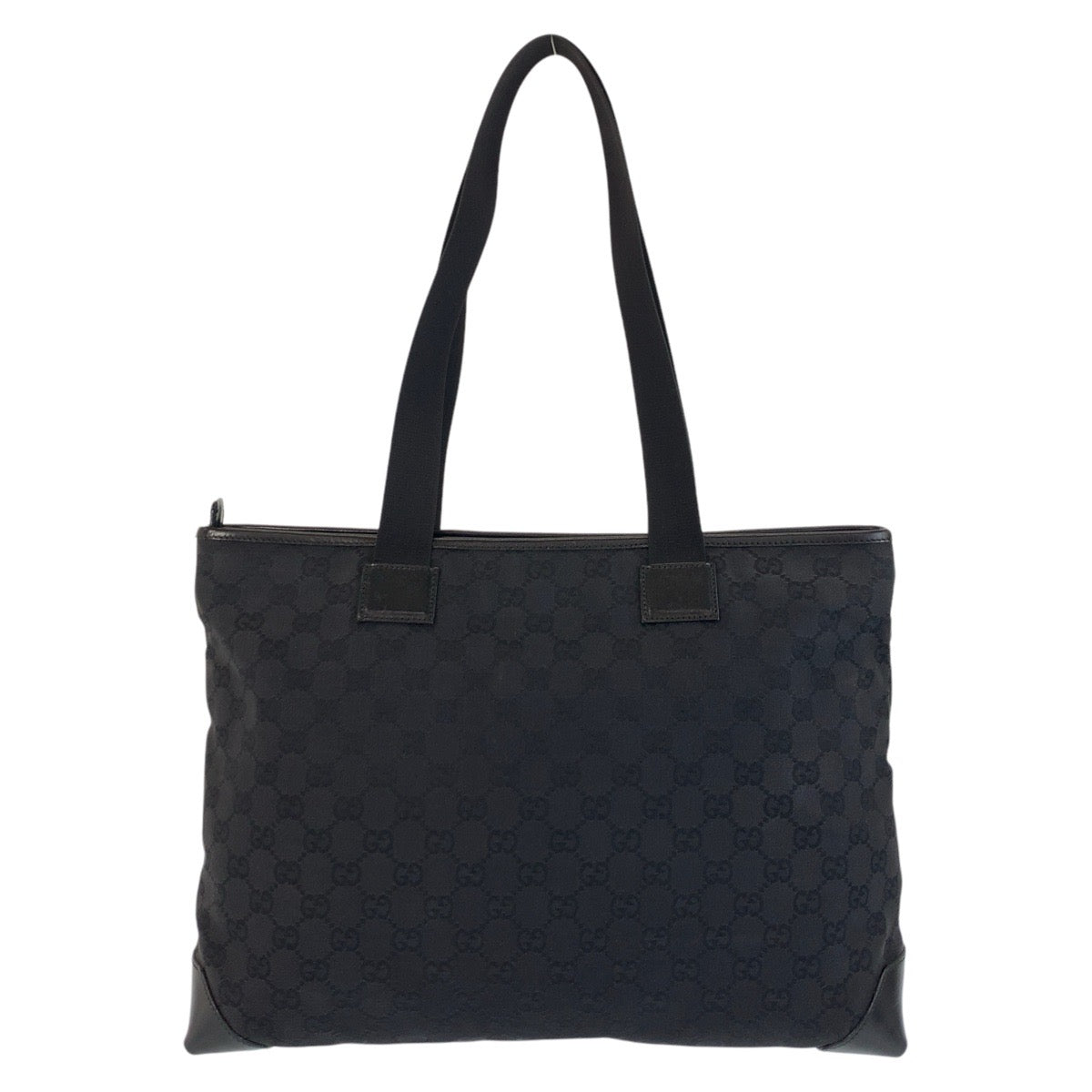 17369
GUCCI グッチ ブラック 黒 GGキャンバス / レザー 34339 トートバッグ ショルダーバッグ  レディース ABP33