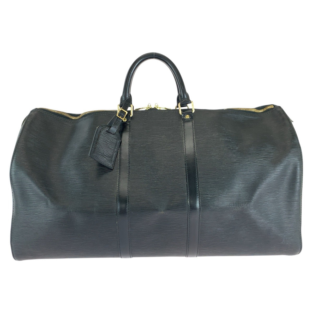 17373
LOUIS VUITTON ルイヴィトン エピ キーポル55 ノワール ブラック 黒 ゴールド金具 レザー M42952 ボストンバッグ ハンドバッグ 男女兼用  レディース AB67